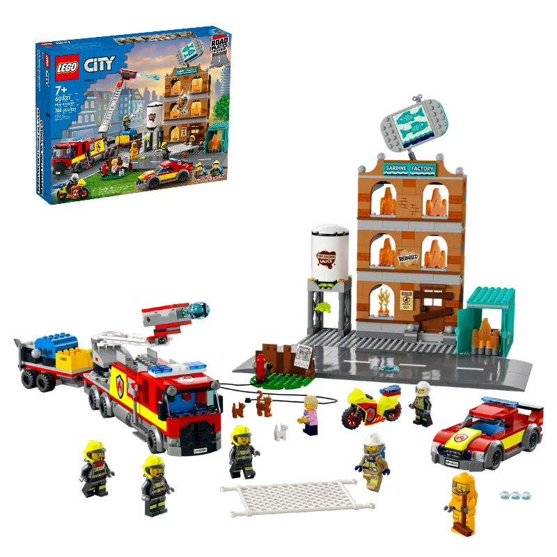 Vatrogasna brigada i tvornica sardina City - LEGO®